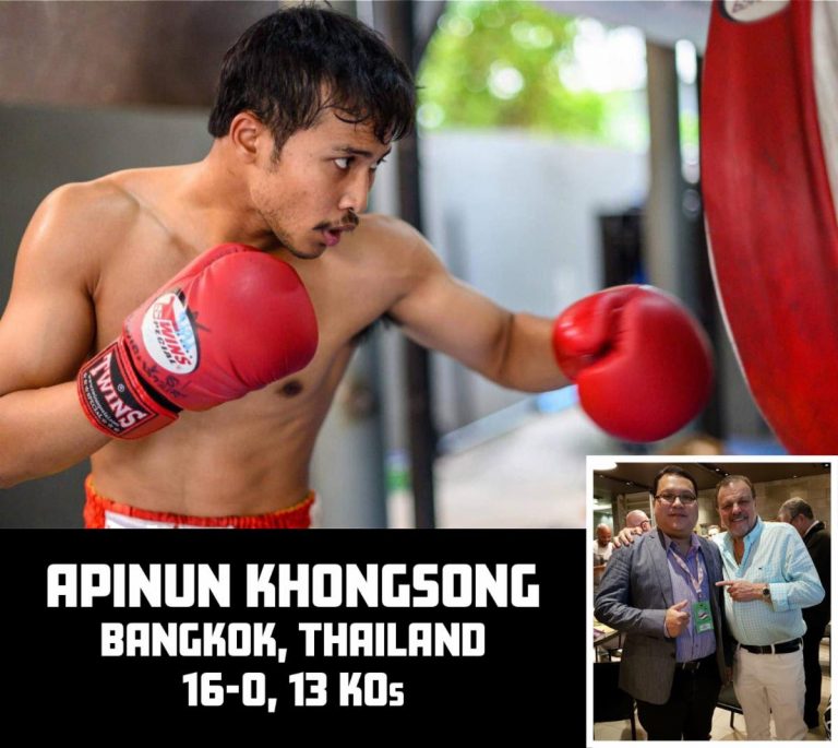 Sampson Boxing Signs Thailand’s Apinun Khongsong To A Co-Promotional Contract – Boxing News