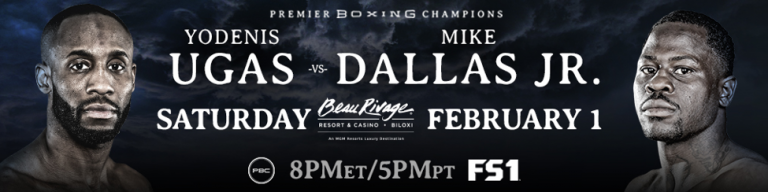 Top Welterweight Yordenis Ugas Defeats Mike Dallas Jr. by Technical Knockout in the FS1 PBC Fight Night Main Event – Boxing News