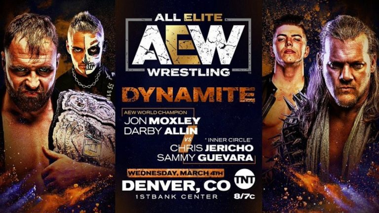 JON MOXLEY – CHRIS JERICHO AEW DYNAMITE MAIN EVENT ANNOUNCED: March 4th AEW Show on TNT Shaping Up – Pro Wrestling News