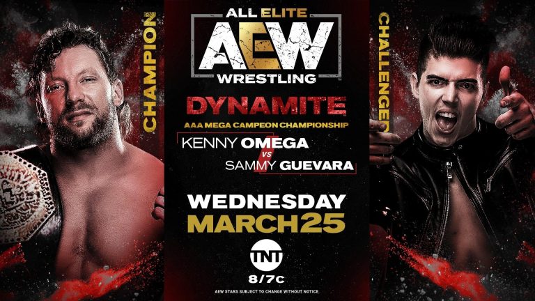 AEW DYNAMITE 3/25 Preview: Kenny Omega Takes On Sammy Guevara – Pro Wrestling News