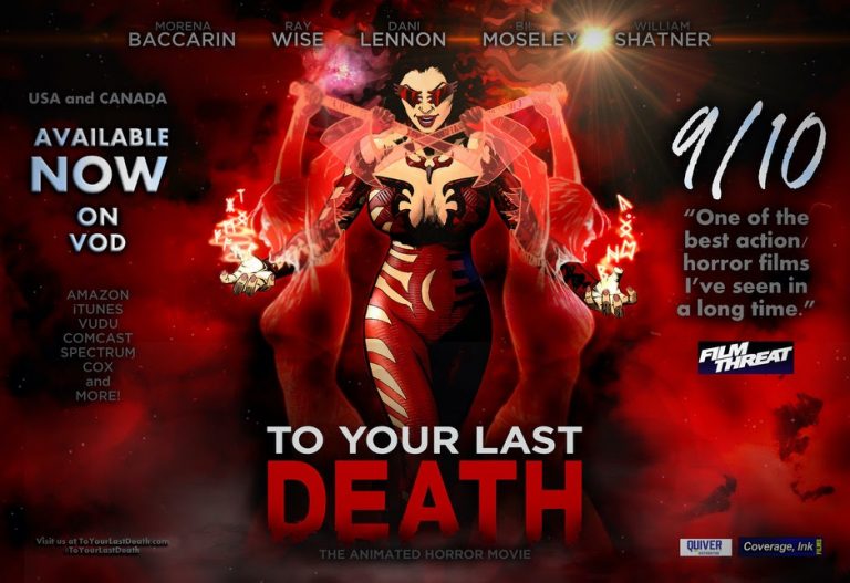 TO YOUR LAST DEATH out on Digital/VOD TODAY | Starring Ray Wise, William Shatner, Morena Baccarin, Bill Moseley – Movie News