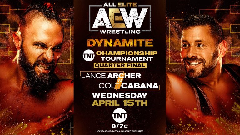 Lance Archer VS Colt Cabana: TNT CHAMPIONSHIP TOURNAMENT MATCH – AEW DYNAMITE RESULTS (4/15) – Pro Wrestling News