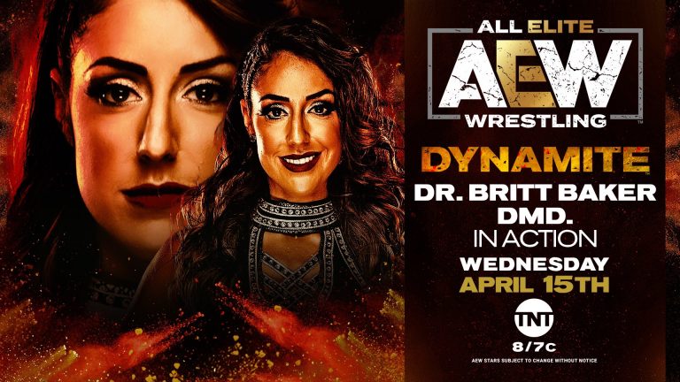 Dr. Britt Baker D.M.D. Vs. Cassandra Golden – AEW DYNAMITE RESULTS (4/15) – Pro Wrestling News