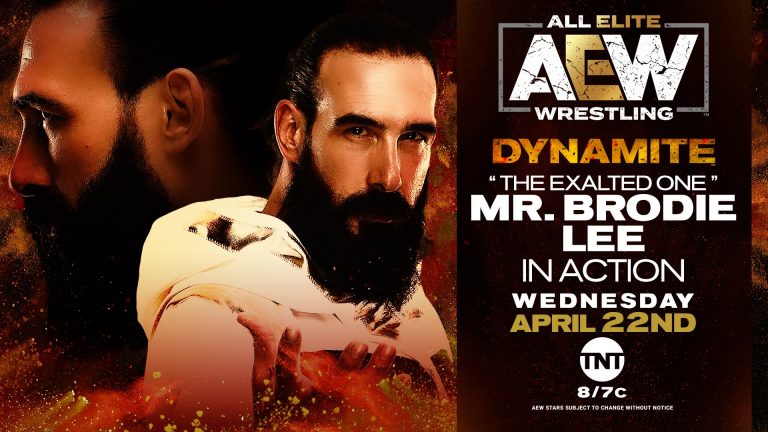 Brodie Lee of the Dark Order in Action – AEW DYNAMITE (4/22) PREVIEW- Pro Wrestling News