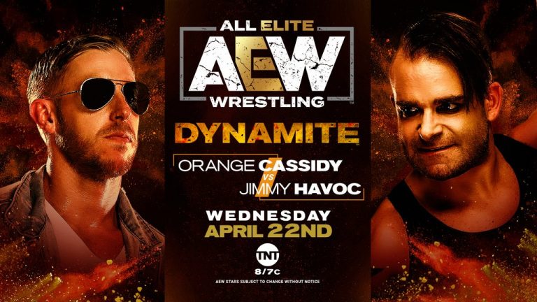 Orange Cassidy VS Jimmy Havoc – AEW DYNAMITE (4/22) PREVIEW- Pro Wrestling News