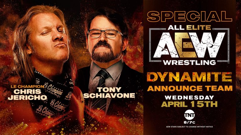 Chris Jericho & Tony Shiavone Set to Announce on AEW Dynamite on 4/15 – Pro Wrestling News