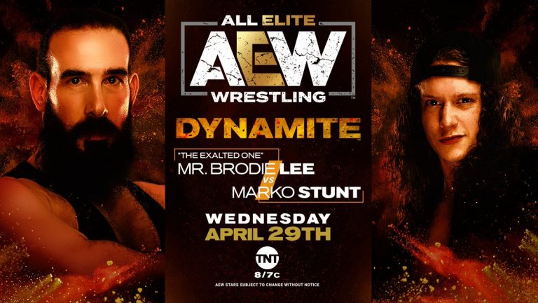 Brodie Lee VS Marko Stunt: AEW Dynamite Preview (4/29) – Pro Wrestling News