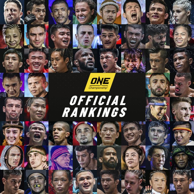 ONE CHAMPIONSHIP UNVEILS FIRST OFFICIAL ATHLETE RANKINGS – MMA News