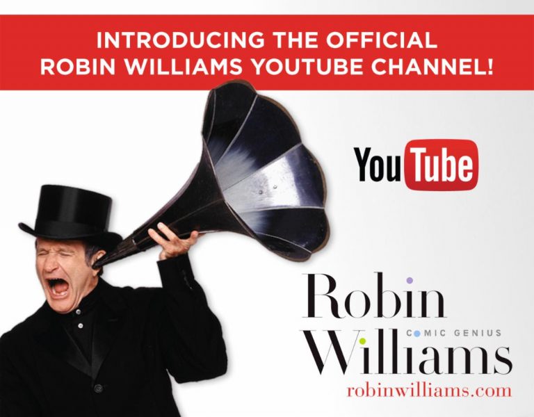 Who Doesn’t Need a Laugh? Find it on THE OFFICIAL ROBIN WILLIAMS YOU TUBE CHANNEL, Launching Today!  – Comedy News