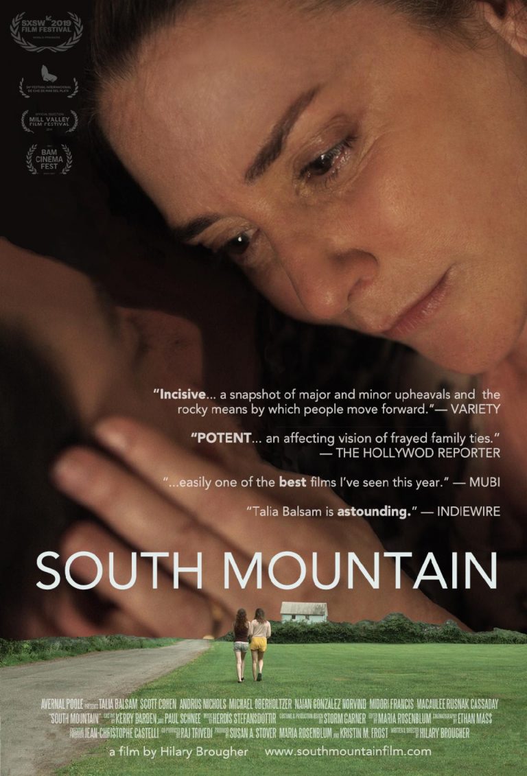 Powerful SXSW drama SOUTH MOUNTAIN starring Talia Balsam (HBO’s DIVORCE) and Scott Cohen (THE AMERICANS) Arrives on DVD & Digital May 5 – Movie News