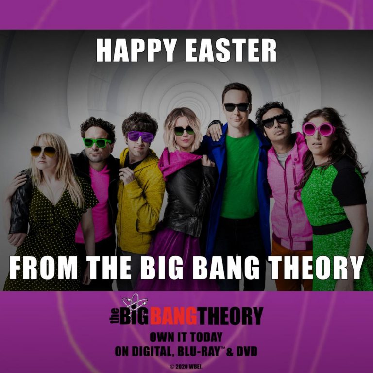 Happy Easter From The Big Bang Theory – TV Release News
