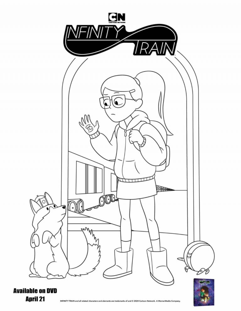 Infinity Train: Book One – Out 4/21 on DVD – Free Downloadable Coloring Page  – Breaking News