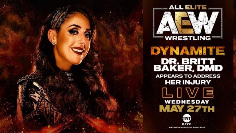 Dr. Britt Baker Speaks About Her Injury, A Conspiracy & More: AEW Dynamite (5/27) – Live Results & Review – Pro Wrestling News