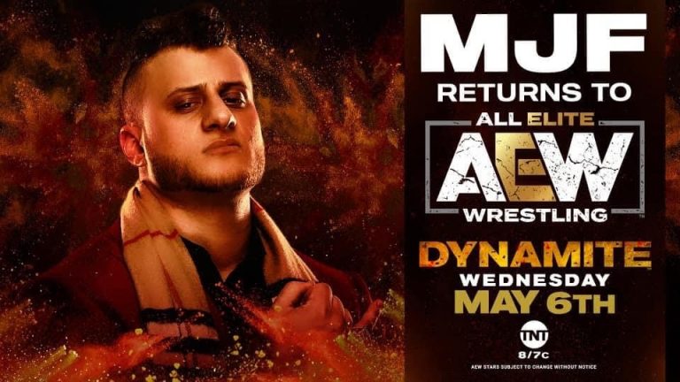 MJF RETURNS – Cuts a Promo on the Rock and Roddy Piper – AEW DYNAMITE Live Results (5/6) – Pro Wrestling News