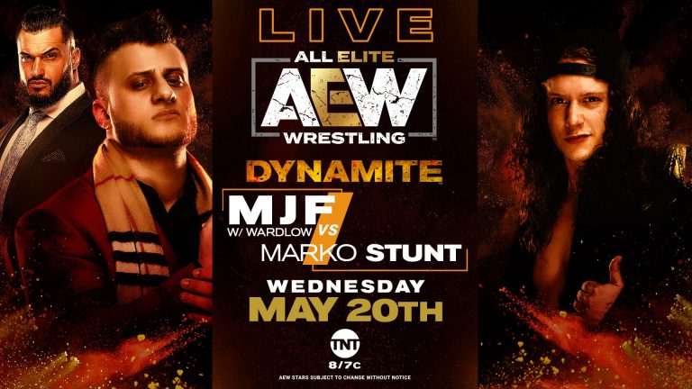 MJF (With Wardlow) VS Marko Stunt (With Jungle Boy & Luchasaurus) : AEW Dynamite (5/20) RESULTS & REVIEW – Pro Wrestling News