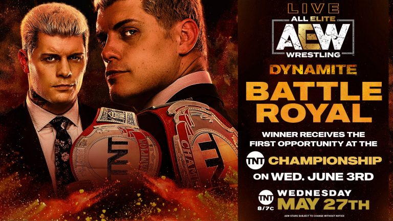 TNT Championship Battle Royal – Cody Rhodes Next Opponent Decided: AEW DYNAMITE PREVIEW (5/27) – Pro Wrestling News