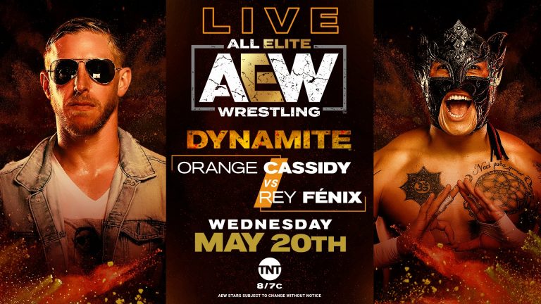 Orange Cassidy VS Rey Fenix: AEW DYNAMITE (5/20) Preview – Pro Wrestling News