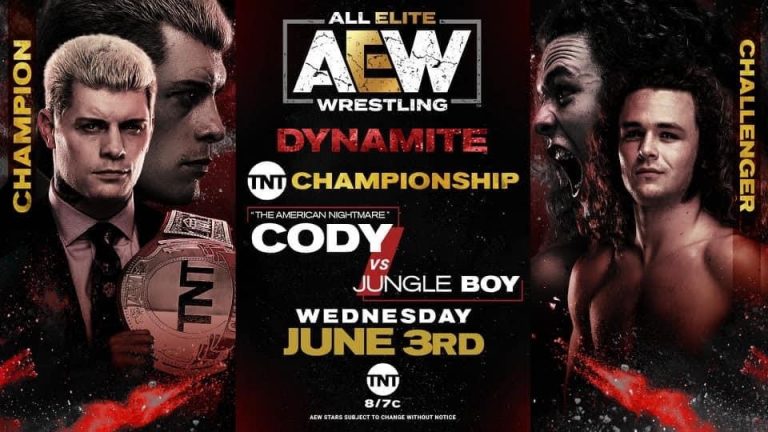 Cody Rhodes VS Jungle Boy – TNT Championship Match – AEW DYNAMITE (6/3) PREVIEW – Pro Wrestling News