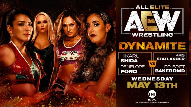 Dr. Britt Baker VS Kris Statlander VS Penelope Ford VS Hikaru Shida – AEW Dynamite LIVE RESULTS & REVIEW (5/13) – Pro Wrestling News