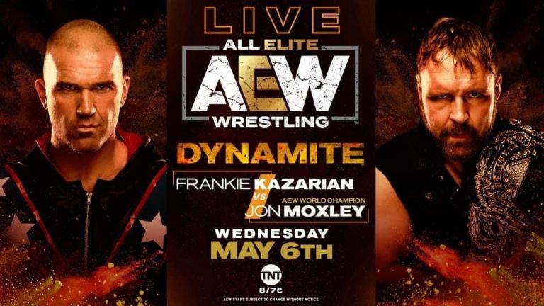 DARK ORDER INVADES: Frankie Kazarian VS Jon Moxley, Double or Nothing Update & More – AEW DYNAMITE Live Results (5/6) – Pro Wrestling News