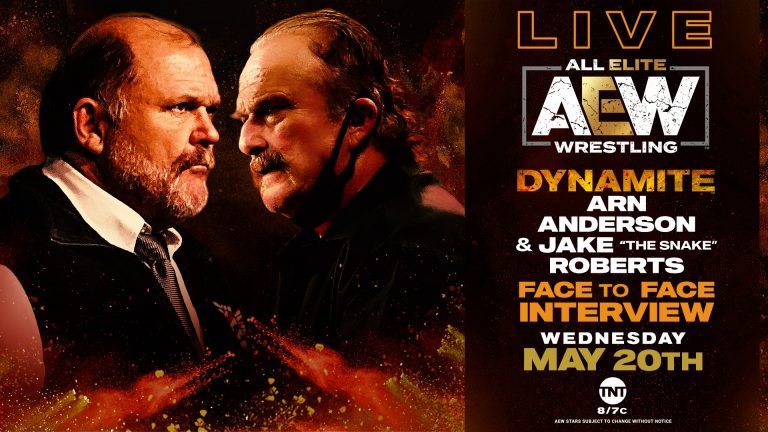 Jake “The Snake” Roberts – Arn Anderson FACE TO FACE INTERVIEW: AEW DYNAMITE (5/20) Preview – Pro Wrestling News