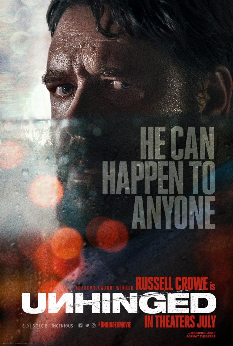 UNHINGED starring Academy Award Winner Russell Crowe to be the first new film only in theatres nationwide July 1. Trailer & More – Movie News