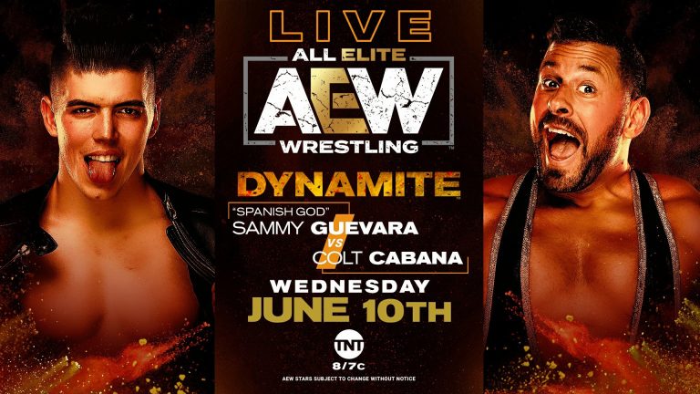 Sammy Guevara VS Colt Cabana: AEW Dynamite (6/10) Preview – Pro Wrestling News