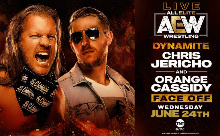 Chris Jericho (of the Inner Circle) – Orange Cassidy FACE OFF: AEW Dynamite (6/24) Live Results & Review: Pro Wrestling News