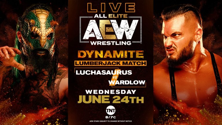 Luchasaurus VS Wardlow (With MJF) – LUMBERJACK MATCH: AEW Dynamite (6/24) Live Results & Review: Pro Wrestling News