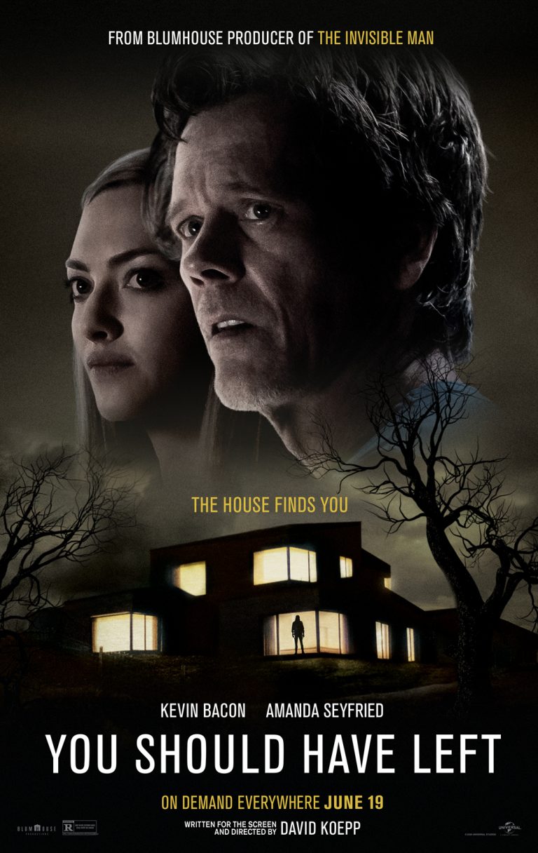 YOU SHOULD HAVE LEFT starring Kevin Bacon & Amanda Seyfried – On Demand Everywhere June 19: Movie News