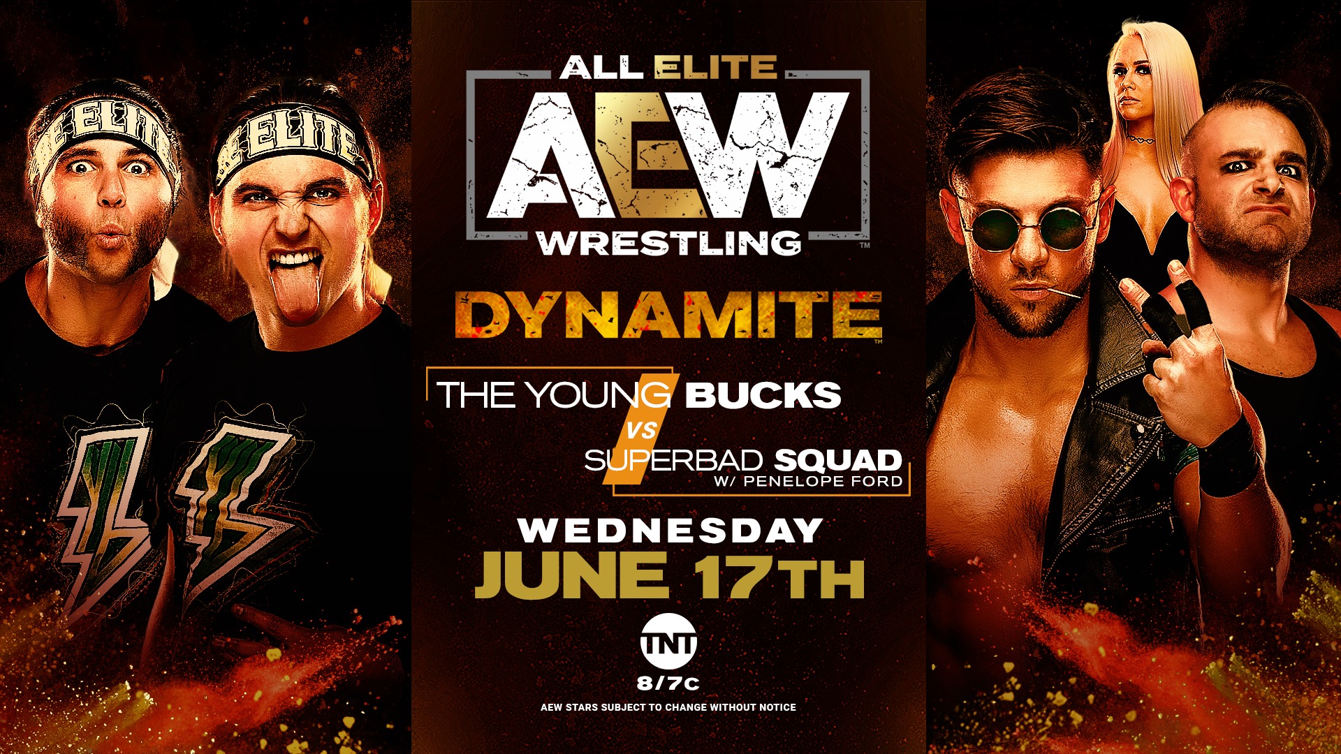 <b>Young</b> <b>Bucks</b> VS Kip Sabian & Jimmy Havoc (With Penelope Ford): AEW Dynam...