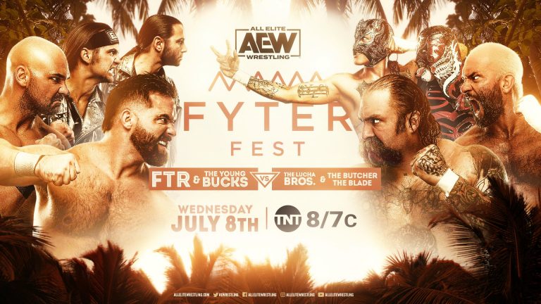 FTR (Formerly The Revival) & The Young Bucks VS The Butcher & Blade and Lucha Bros: AEW Fyter Fest (7/8) Preview – PRO WRESTLING NEWS