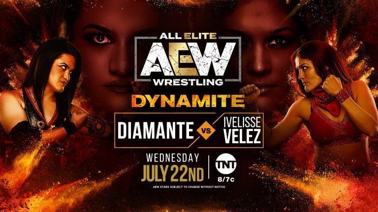 Diamante VS Ivelisse – Women’s Wrestling Singles Match: AEW Dynamite (7/22) – Live Results & Pro Wrestling News