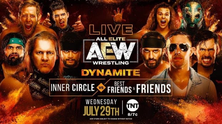 The Inner Circle VS Jurassic Express & Best Friends and Orange Cassidy: AEW Dynamite (7/29) Preview & PRO WRESTLING NEWS