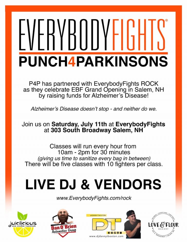 EBF ROCK x PUNCH4PARKINSONS Charity Event – Boxing News