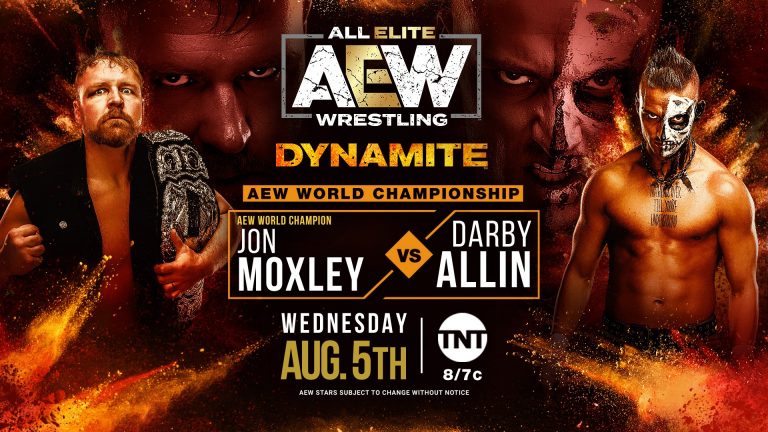 Jon Moxley VS Darby Allin – Heavyweight Title Match: AEW Dynamite (8/5) Preview & Pro Wrestling News