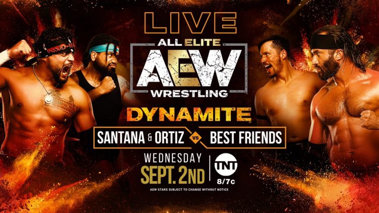Santana & Ortiz (Inner Circle) VS Best Friends – TAG TEAM ACTION: AEW Dynamite (9/2) – PRO WRESTLING PREVIEW & NEWS
