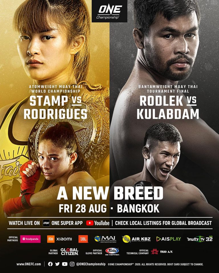 ONE: A NEW BREED Broadcast Officially Confirmed for 28 August, Live From Bangkok, Thailand – MMA News