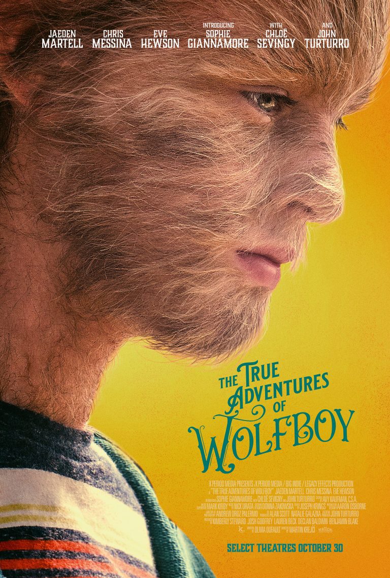 THE TRUE ADVENTURES OF WOLFBOY Starring Jaeden Martell, Chris Messina, John Turturro, Chloë Sevigny and more – On Demand October 30 – Movie News