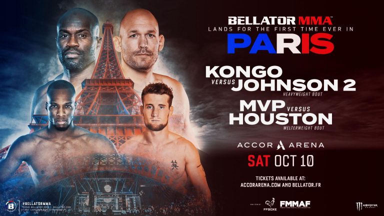 Bellator to Hold First Major MMA Event in France on Saturday, October 10 at Accor Arena in Paris – MMA NEWS