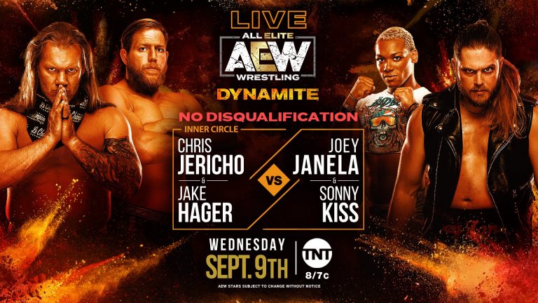 Chris Jericho & Jake Hager (Inner Circle) VS Joey Janela & Sonny Kiss – NO DQ TAG TEAM ACTION: AEW Dynamite (9/9) – Review, Live Results & PRO WRESTLING NEWS