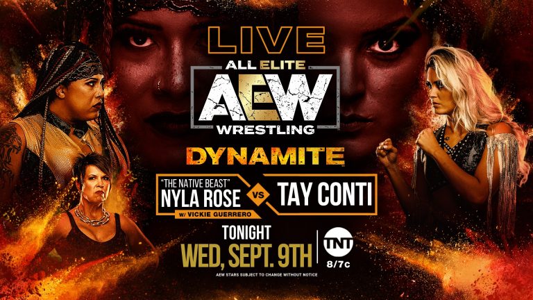Nyla Rose (With Vickie Guerrero) VS Tay Conti & Ricky Starks as Darby Allin: AEW Dynamite (9/9) – Review, Live Results & PRO WRESTLING NEWS