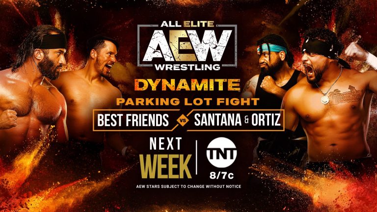 Santana & Ortiz (Inner Circle) VS Best Friends – TAG TEAM PARKING LOT FIGHT: AEW Dynamite (9/16) – Live Results & Review – PRO WRESTLING NEWS
