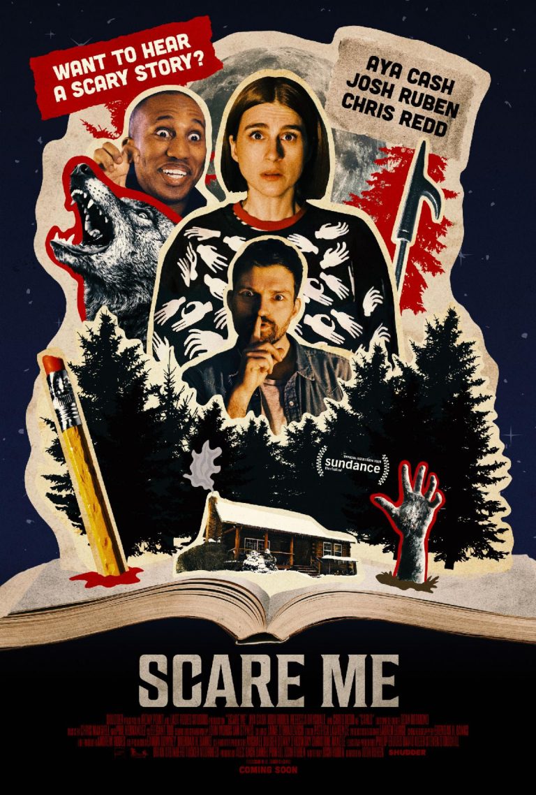 SCARE ME starring Aya Cash, Chris Redd, and Josh Ruben – New Trailer & More – HORROR MOVIE NEWS