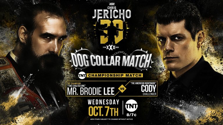 Mr. Brodie Lee (Dark Order) VS Cody Rhodes – TNT CHAMPIONSHIP MATCH: AEW Dynamite (10/7) – Preview & PRO WRESTLING NEWS