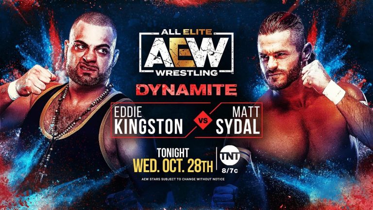 Eddie Kingston VS Matt Sydal: AEW Dynamite (10/28) – Live Results & Pro Wrestling News