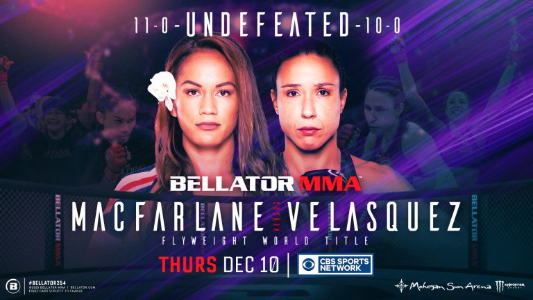 Bellator MMA Champion Ilima-Lei Macfarlane Defends Flyweight World Title Against Undefeated Juliana Velasquez on December 10 – MMA News