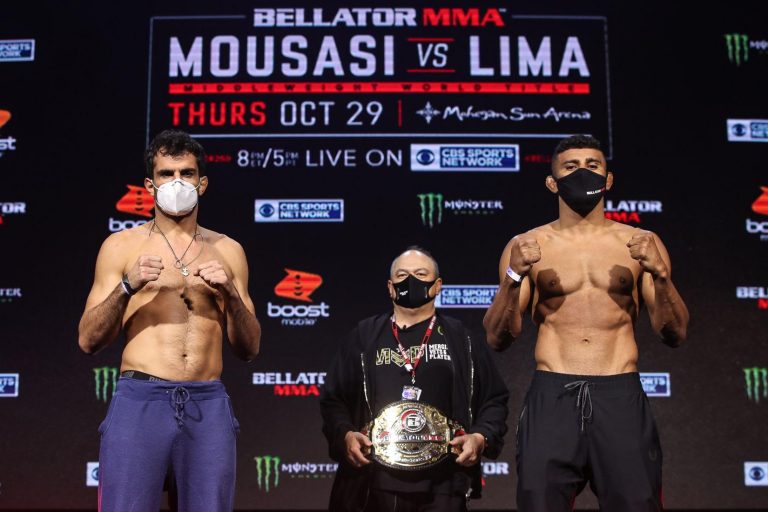 Bellator 250: Mousasi vs. Lima – READY FOR WAR – MMA Weigh In Results & Fighting Words – MMA News