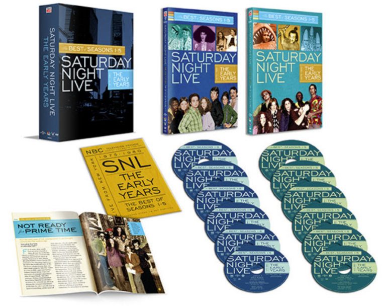 SATURDAY NIGHT LIVE: THE EARLY YEARS, a 12-Disc Time Life DVD Set Featuring 33 Complete Classic Episodes and More, is Available NOW – Comedy News