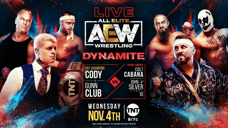 Cody Rhodes & Gunn Club VS Colt Cabana, John Silver & 10 (Dark Order): AEW Dynamite (11/4) – Preview & Pro Wrestling News